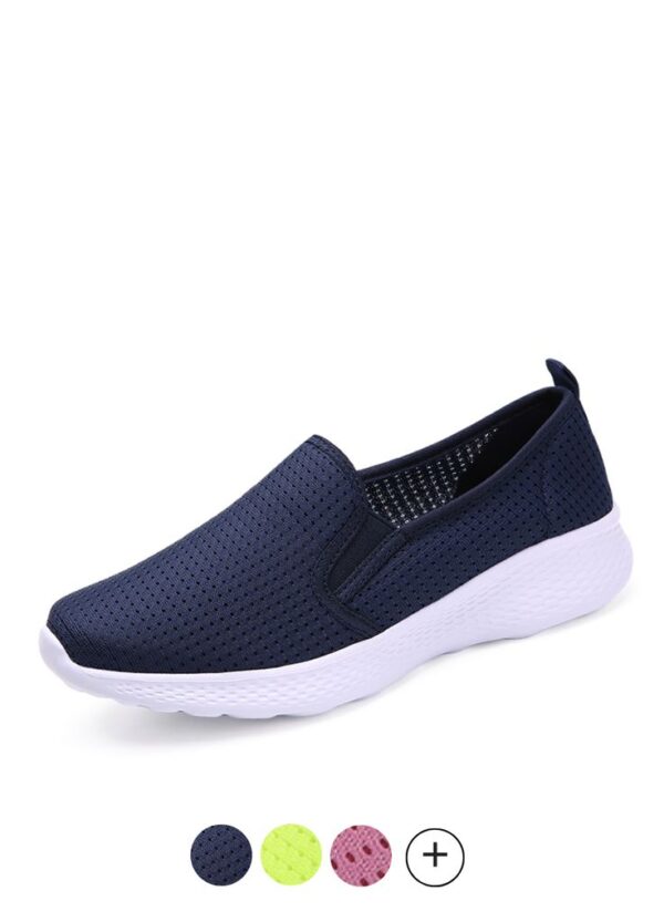 Women's Blue Slip-On Shoes